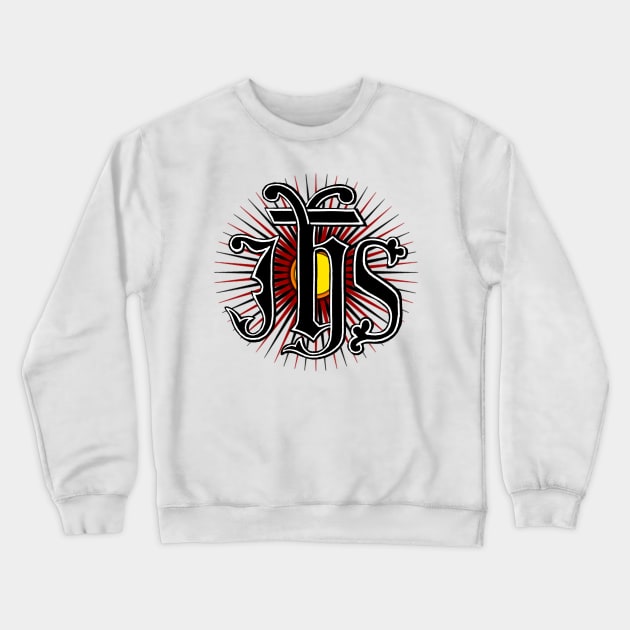 Jesus Symbol T-Shirt Crewneck Sweatshirt by DailyHemo